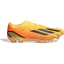 ADIDAS Herren Fussball-Kunstrasenschuhe X, SOGOLD/CBLACK/TMSOOR, 46