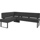 Home Affaire Oliver 200x89x160 cm Microfaser langer Schenkel rechts schwarz (58109959-0)