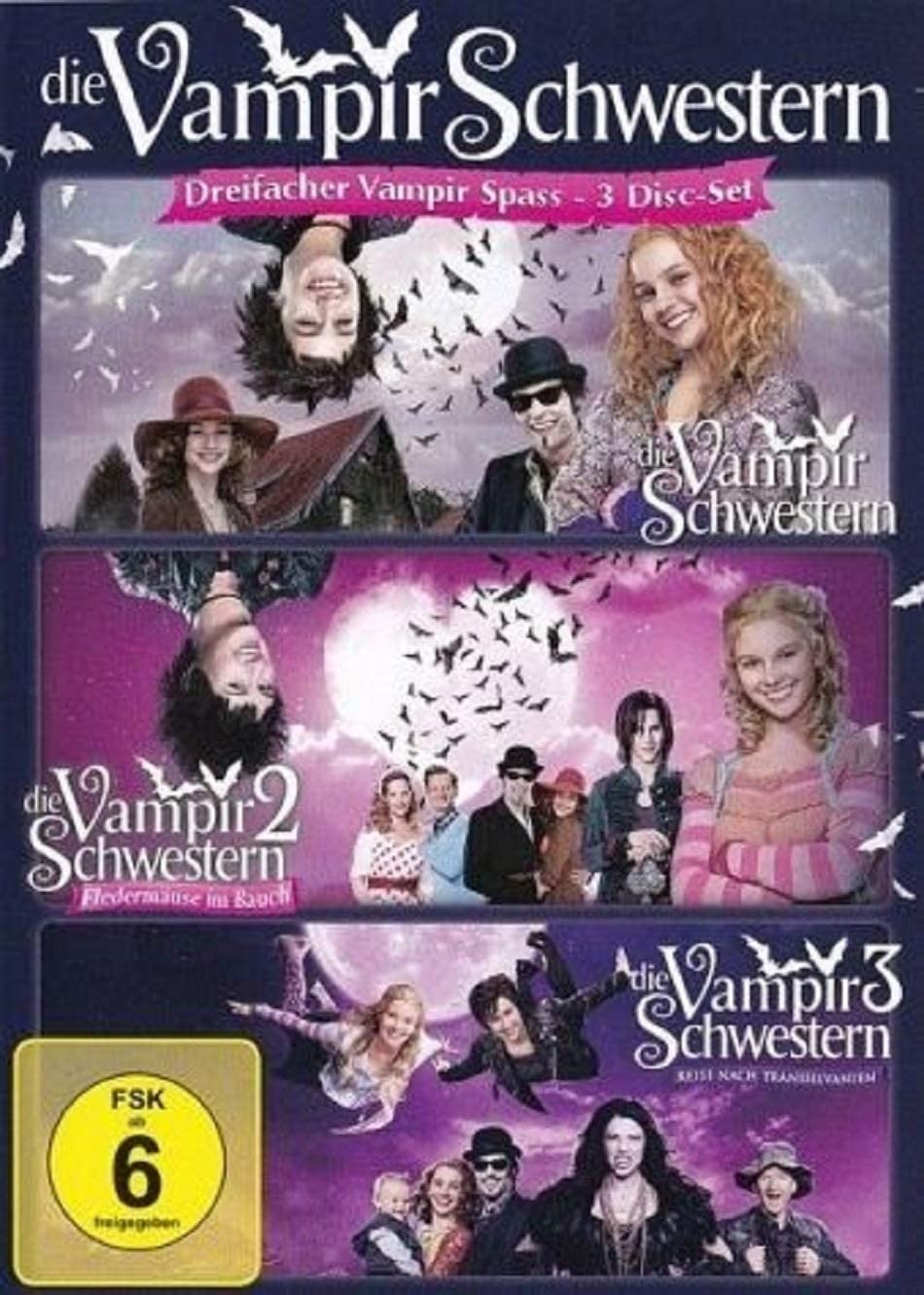 Die Vampirschwestern - 1-3 [DVDs] - alle 3 Filme -OVP -1+2+3