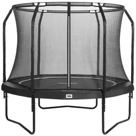 Salta Premium Black Edition 305 cm inkl. Sicherheitsnetz schwarz