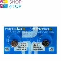 RENATA 377 Uhrenbatterien 1,55 V SR626SW SR66 AG4 LR626 24mAh