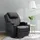 Homcom Massagesessel Elektrisch Relaxsessel Fernsehsessel Kunstleder, Schwarz 84x92x109cm Aosom