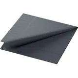 Duni 168399 Papierserviette Seidenpapier schwarz 250 Stk.)