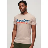 Superdry Kurzarmshirt »SD-VENUE DUO LOGO T SHIRT«, beige,