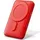 Viesta Viesta® Classic Powerbank 10.000 mAh Rot – 22,5 W Schnellladen, Pd 20w, 15 W kabelloses Laden, USB-C In/out, Usb-a, Lightning, Magnetfunktion - Rot