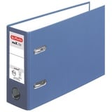 Herlitz Ordner maX.file protect, A5 quer, blau