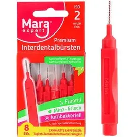 mara-expert Mara Expert Interdentalbürsten 8 St. Rot/Minze