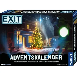 Kosmos EXIT Das Spiel Adventskalender 2023 - Der verschwundene Hollywood-Star