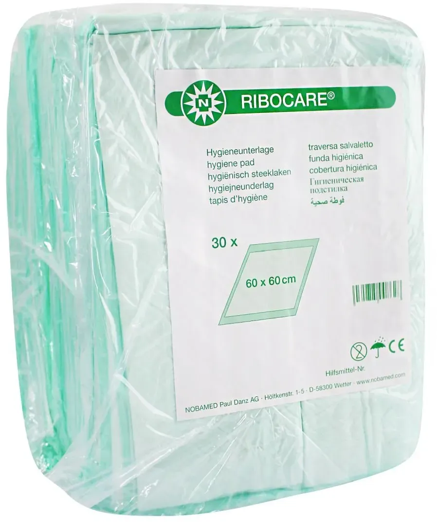 Noba Ribocare Krankenunterlagen 30 Stück 60 x 60 cm, 6-lagig