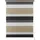 MYDECO Doppelrollo Just-Triple 60 x 160 cm braun/weiß