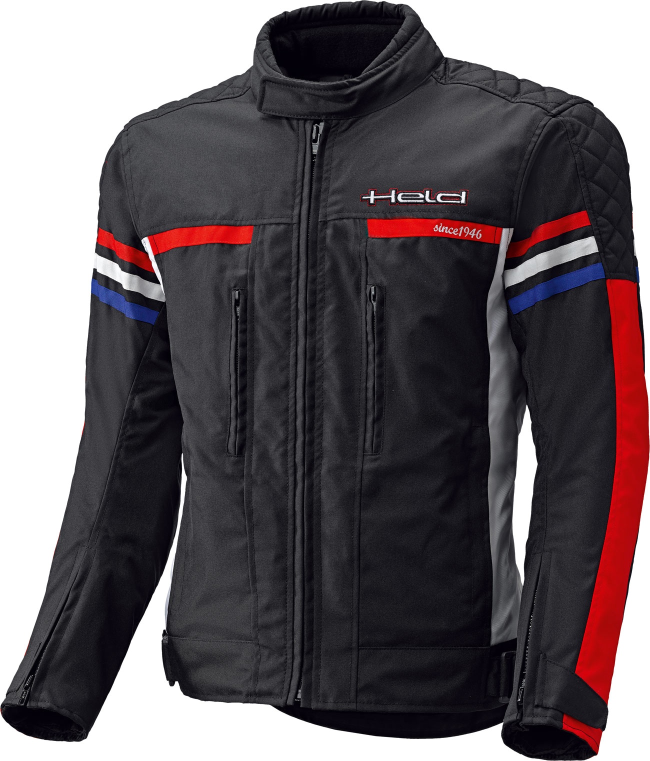 Held Jakk textile jacket, Article de 2e choix - Noir/Blanc/Rouge/Bleu - 4XL