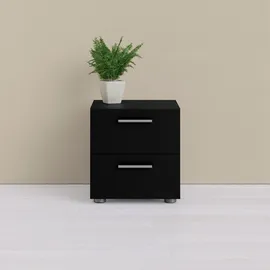 Home Affaire Nachtschrank Pepe 40 x 40 x 42,3 cm Schwarz