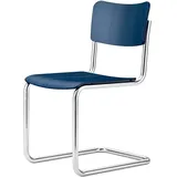 Thonet - Kinderstuhl S 43 K, kobaltblau
