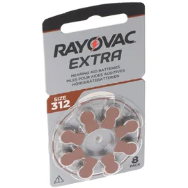 Rayovac Extra 312 8 Stück