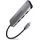 AXAGON HMC-5 USB-C-Hub, 2x USB-A, HDMI, 2x USB-C 3.2 Gen 1, 1x SD, 1x microSD, silber (HMC-5)