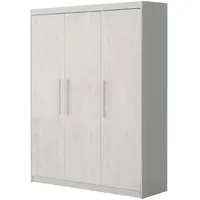 roba Kinderkleiderschrank Maren 2 131 x 190 x 52 cm Eiche grau