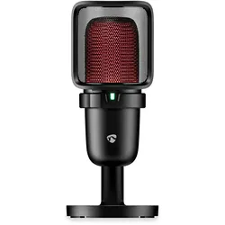 Nedis Streaming- und Gaming-Mikrofon - Benutzt für: Desktop / Notebook - USB Type-A - Ein-/Ausschalter - POP Filter