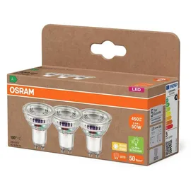 Osram LED-Reflektorlampe 4099854277900 2,5 W GU10 warmweiß 3 St.