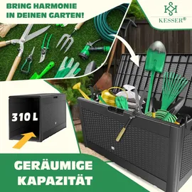 Kesser Auflagenbox 310 Liter 119 x 60 cm Grau
