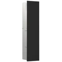 EMCO Asis Pure WC-Modul, mit Glasfront schwarz matt