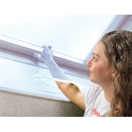 Schellenberg Fliegengitter für Dachfenster mit Reißverschluss 150 x 180 cm Weiß