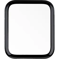 18666 Displayschutz 44mm (Serie 4/ 5/ 6) (Schwarz, Transparent)