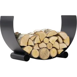 Magnus Kaminholzregal R153 Metall 80 x 30 x 50 cm Schwarz