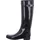 Hunter Damen Womens Refined Tall Gloss Kniehohe Stiefel, schwarz, 39 EU – 39