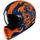 HJC Helmets V60 Flame Blau/Orange XS