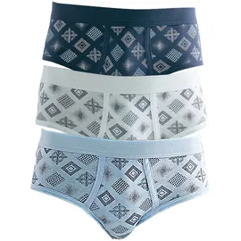 CLIPPER Slip in weiß, marine, hellblau, | Gr. 5