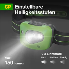 GP Stirnlampe CH43 3X AAA