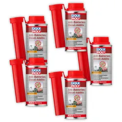 5x 125ml LIQUI MOLY 21721 Anti-Bakterien-Diesel-Kraftstoffadditiv Biozid