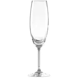 6er Set BOHEMIA Cristal Sektglas Viola 220 ml Kristall, Kristalloptik Transparent Klar