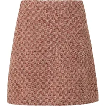 s.Oliver Miniröckchen Damen Bouclé-Rock Bedruckt Pink 46