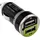 InLine USB DUAL+ KFZ-Ladeset 12,0 - 24,0 V Schwarz