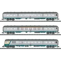 TRIX 18263 N Minitrix Wagen-Set „Silberlinge“, DB AG, Ep. V