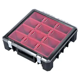 ADB Kleinteilemagazin Kunststoff 40 x 11 x 38,9 cm Schwarz/Rot