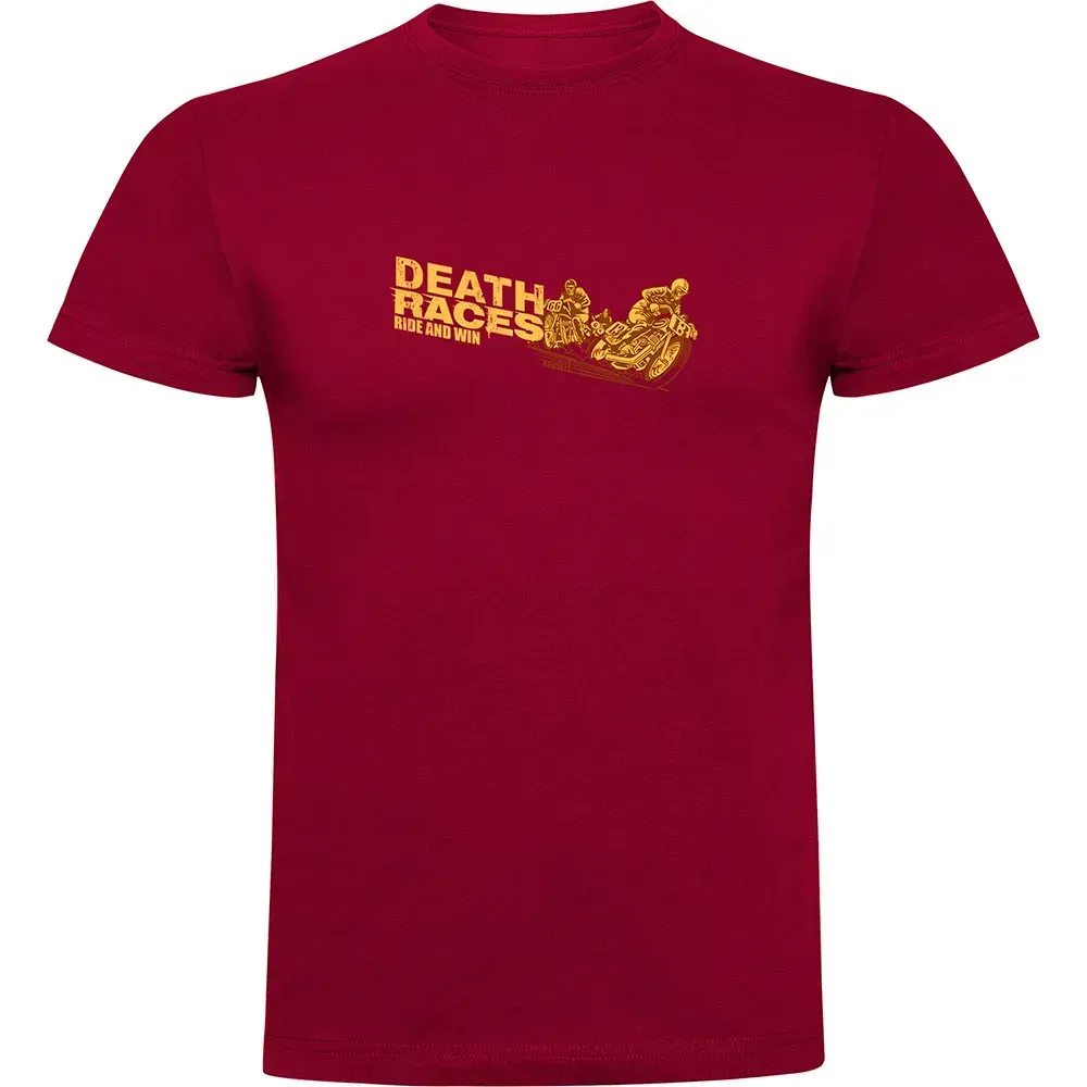 Kruskis Death Races Kurzarm-t-shirt - Dark Red - M