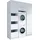 laundreezy Mehrzweckschrank-Set 168 x 238 x 68 cm Weiß
