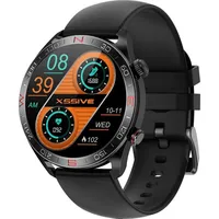 XSSIVE HD AMOLED Bildschirm Smartwatch - Schwarz
