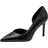 TAMARIS Damen Pumps mit Stilettoabsatz Leder, schwarz, 37 EU