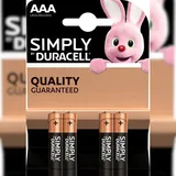 Duracell Simply AAA 4 St.