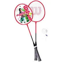 Wilson Badminton-Set V2 Red/Yellow 2 Stücke
