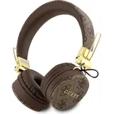 GUESS GUBH704GEMK (NC, 32 h, Kabellos), Kopfhörer, Braun