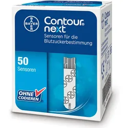 BAYER Contour Next Sensoren, Import 1 Packung a 50 Stück