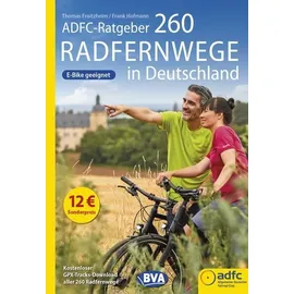 Kompass-Karten ADFC-Ratgeber 260 Radfernwege in Deutschland