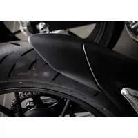 Bodystyle Hinterradabdeckungsverlängerung ABS Kunststoff schwarz-matt für Motorrad