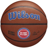 Wilson Basketball TEAM ALLIANCE, DETROIT PISTONS, Indoor/Outdoor, Mischleder, Größe: 7