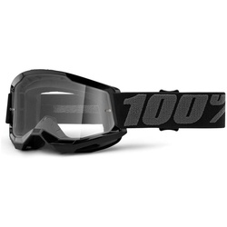 100% Motorradbrille schwarz