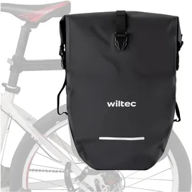 Wiltec Gepäckträgertasche 25 l schwarz